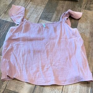 Elegant Mauve Women's Blouse